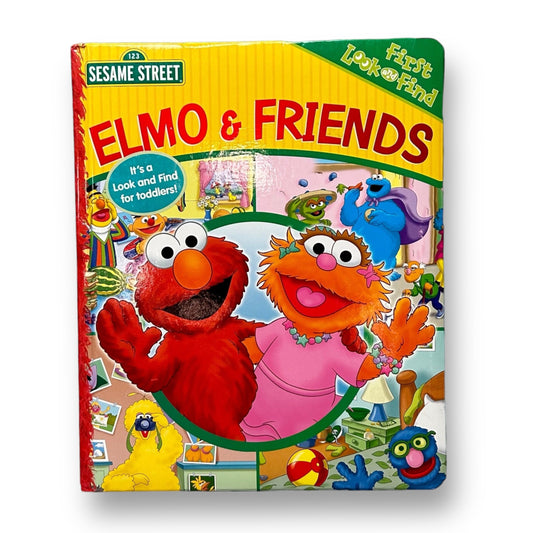 Sesame Street: Elmo & Friends First Look and Find Activity Book