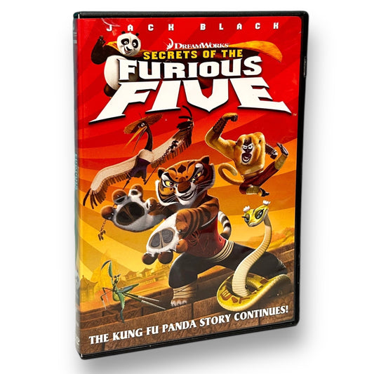 Kung Fu Panda: Secrets of the Furious Five DVD with Jack Black