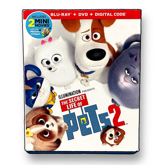 The Secret Life of Pets 2 BLU-RAY + DVD
