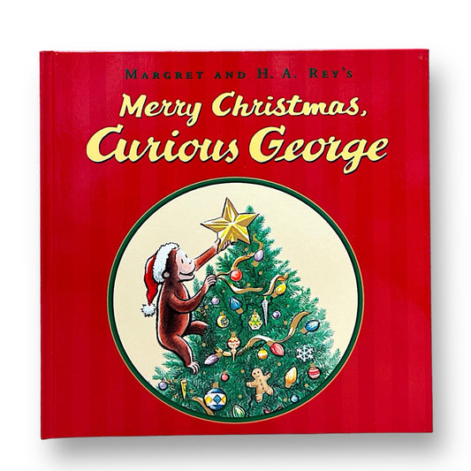 Merry Christmas Curious George Holiday Hardback Book