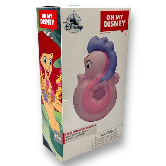 NEW! Oh My Disney Inflatable Drink Holder Set of 3