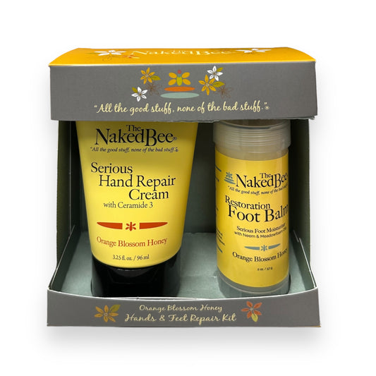 The Naked Bee Orange Blossom Honey Hands & Feet Repair Kit