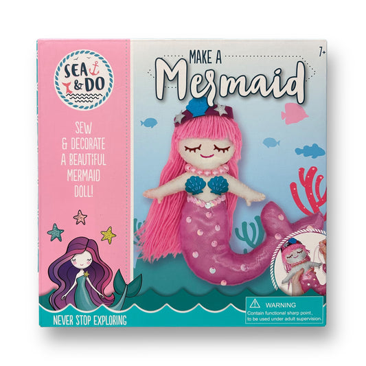 NEW! Sea & Do Mermaid Learn-to-Stitch Craft Kit