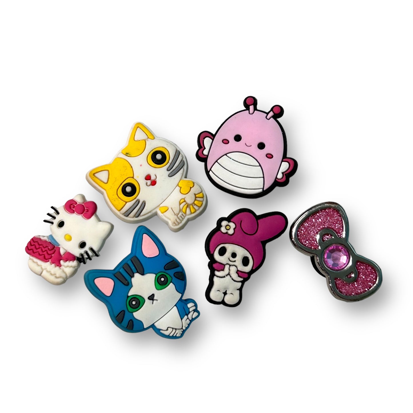 Girls Croc Charms Assorted 6-Pack Set