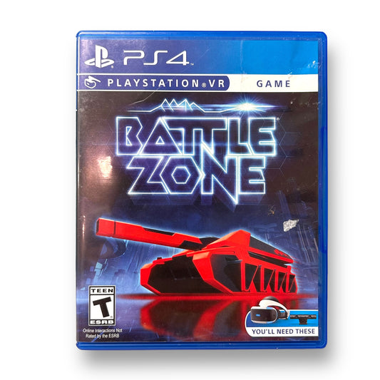 PS4 Playstation VR Battle Zone Video Game