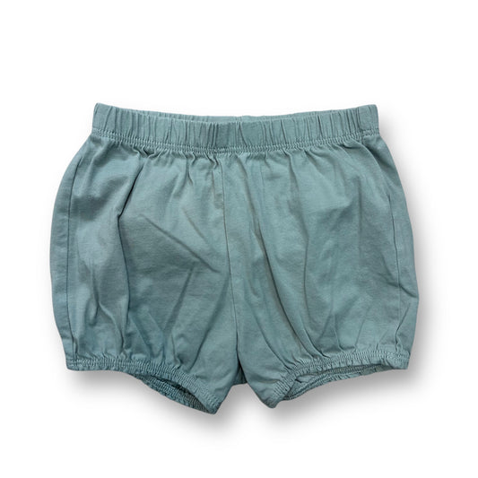 Girls H&M Size 9 Months Sage Green Lightweight Pull On Shorts