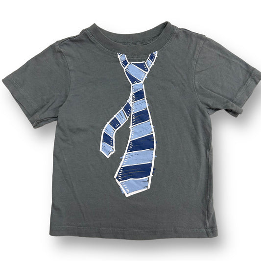 Boys Children's Place Size 2T Gray Graphic Print Necktie Tee