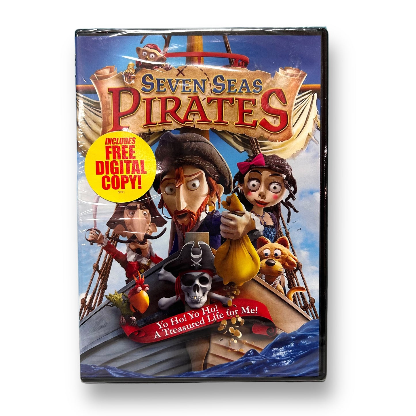 NEW! Seven Seas Pirates DVD