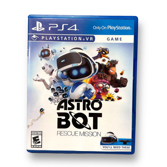 PS4 Playstation VR Astro Bot Rescue Mission Video Game
