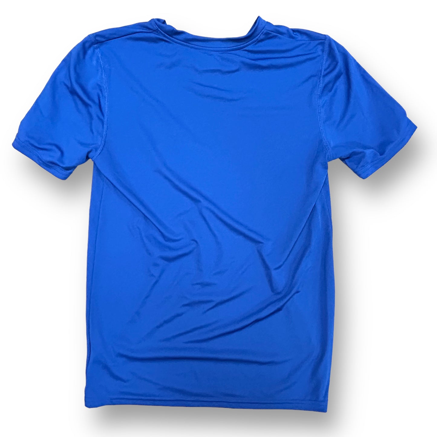 Boys Adidas Size 14/16 Blue & Gold NBA Golden State Warriors Athletic Shirt