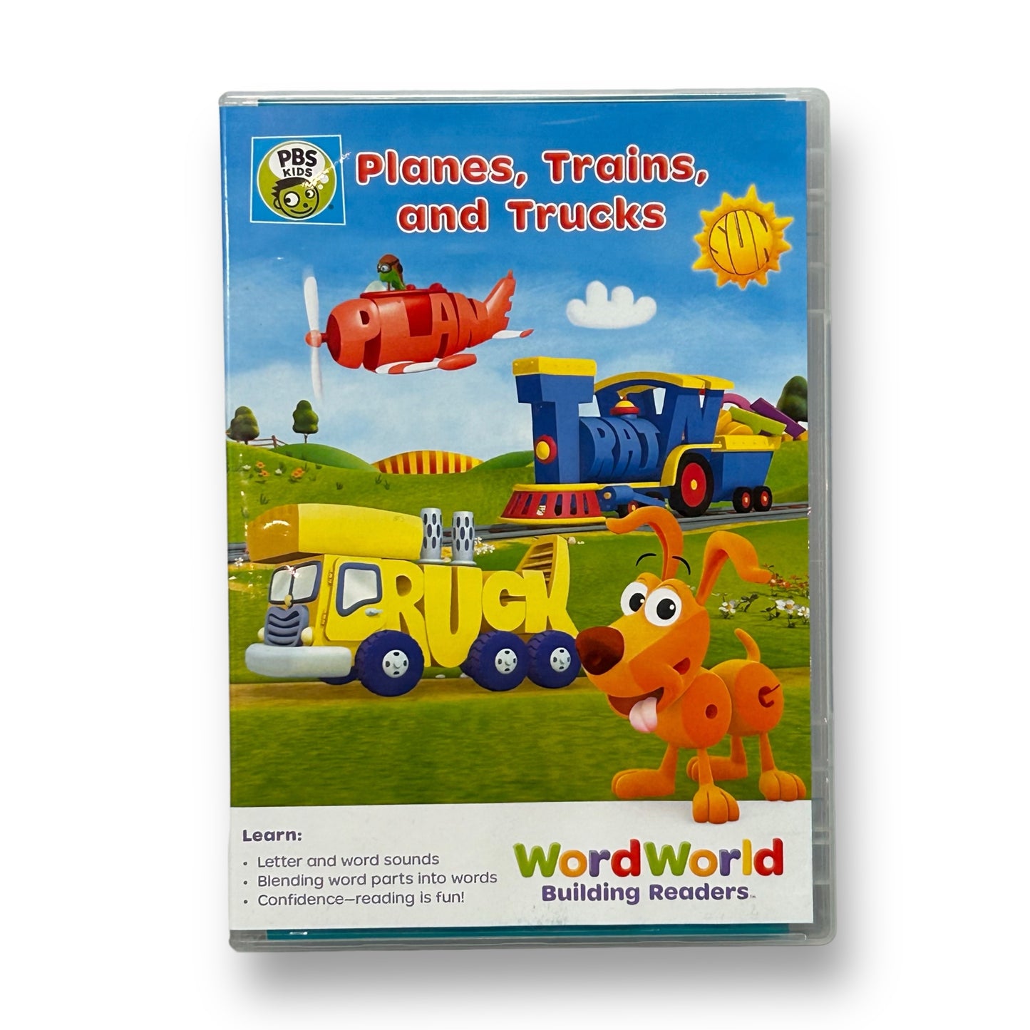 WordWorld Building Readers: Planes, Trains, and Trucks DVD