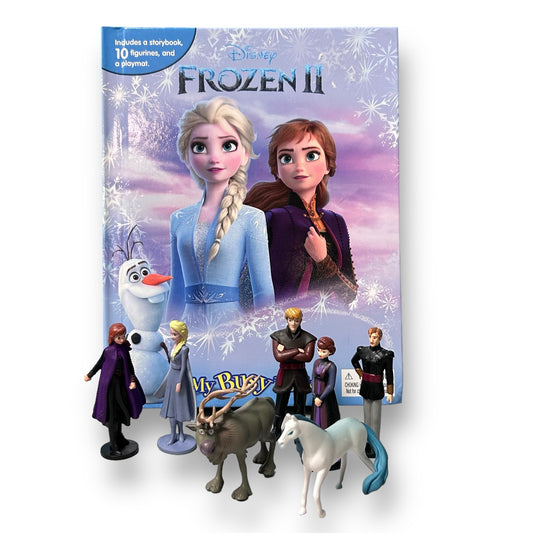 Disney Frozen 2: My Busybook with 7 Figures & Play Mat