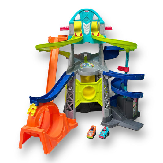 Fisher-Price Little People Launch & Loop Raceway with Two Cars