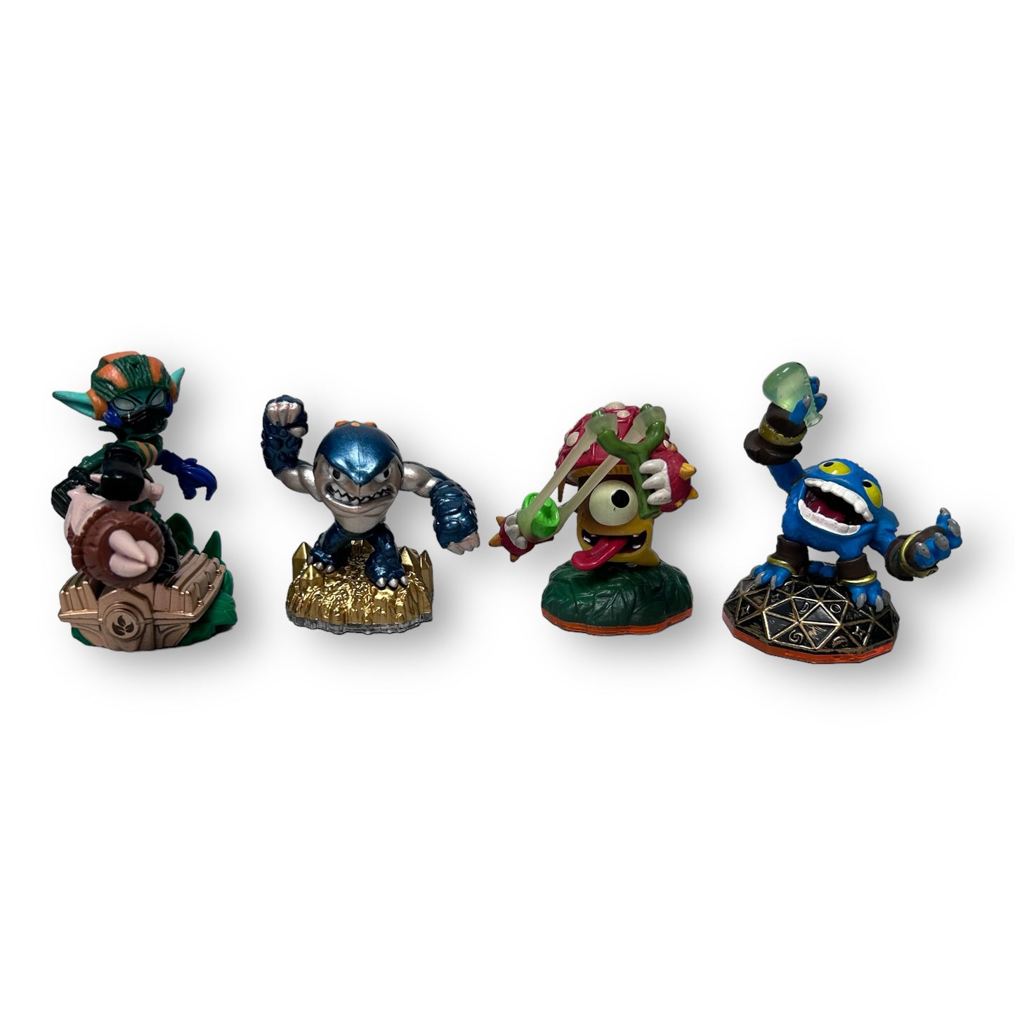 Collection of 4 Skylanders Action Figures