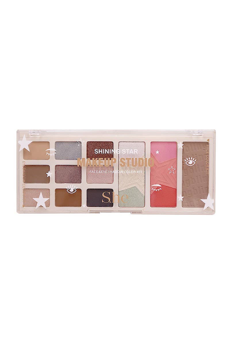 NEW! Shining Star Makeup Studio Face & Eyeshadow Color Kit