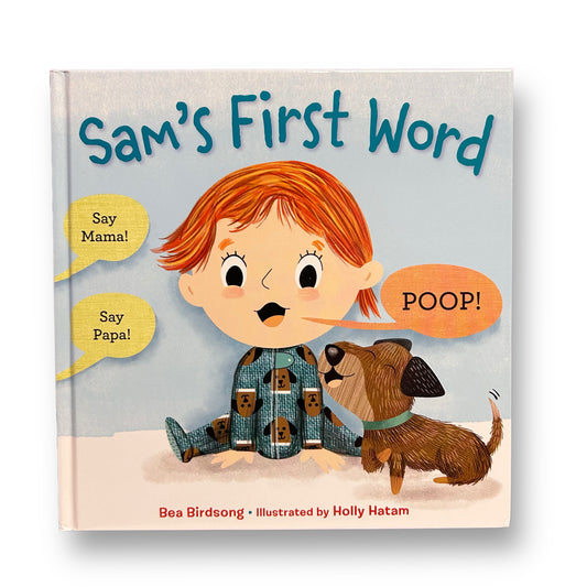 Sam's First Word Hardback Book