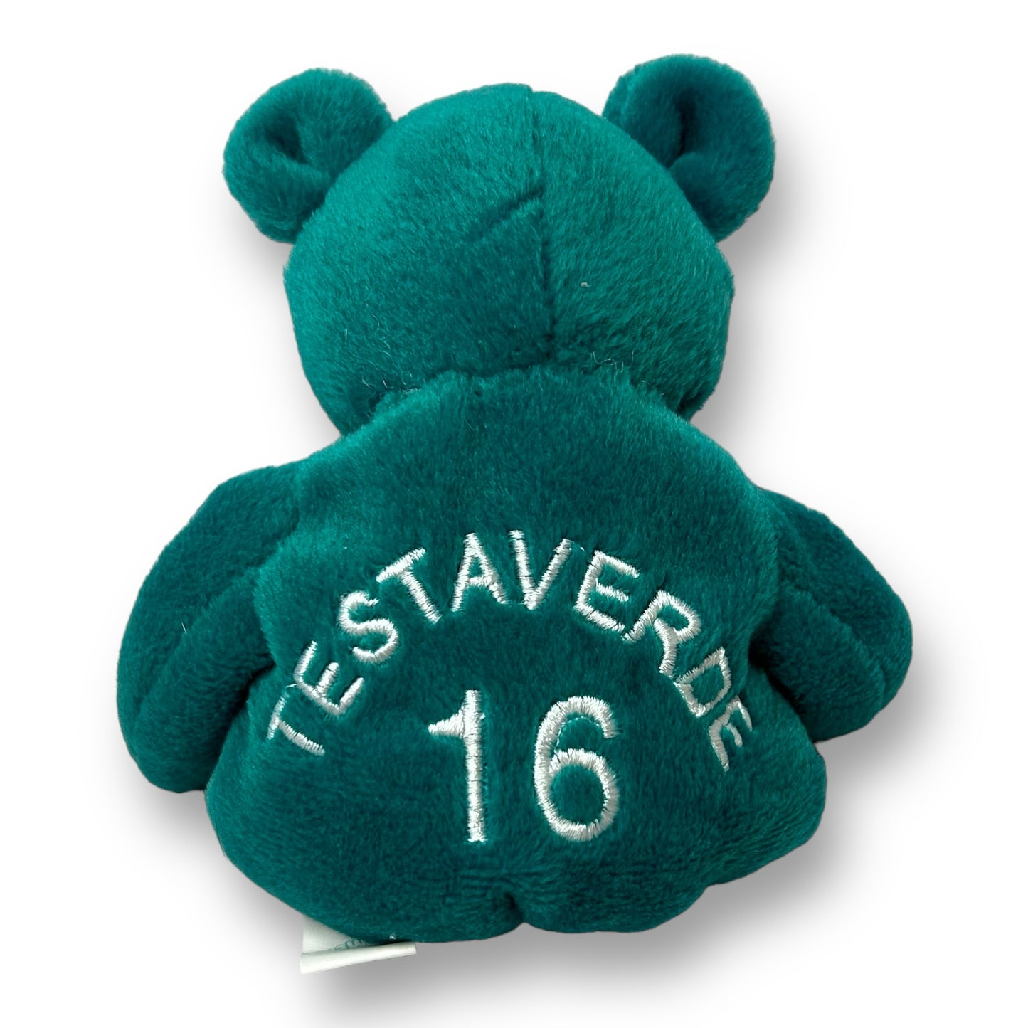 Salvino's Bammers Vinny Testeverde #16 New York Jets Bear Plush, 9"