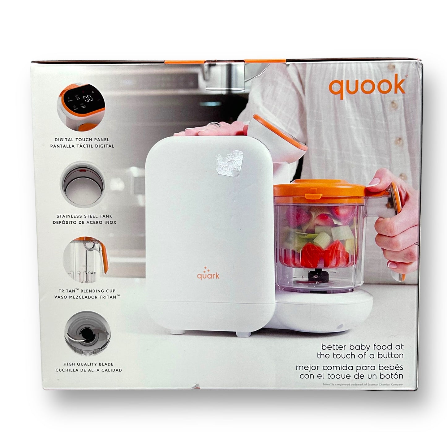 NEW! Quark Quook 5-in-1 Baby Food Maker Bottle Warmer and Sterilizer