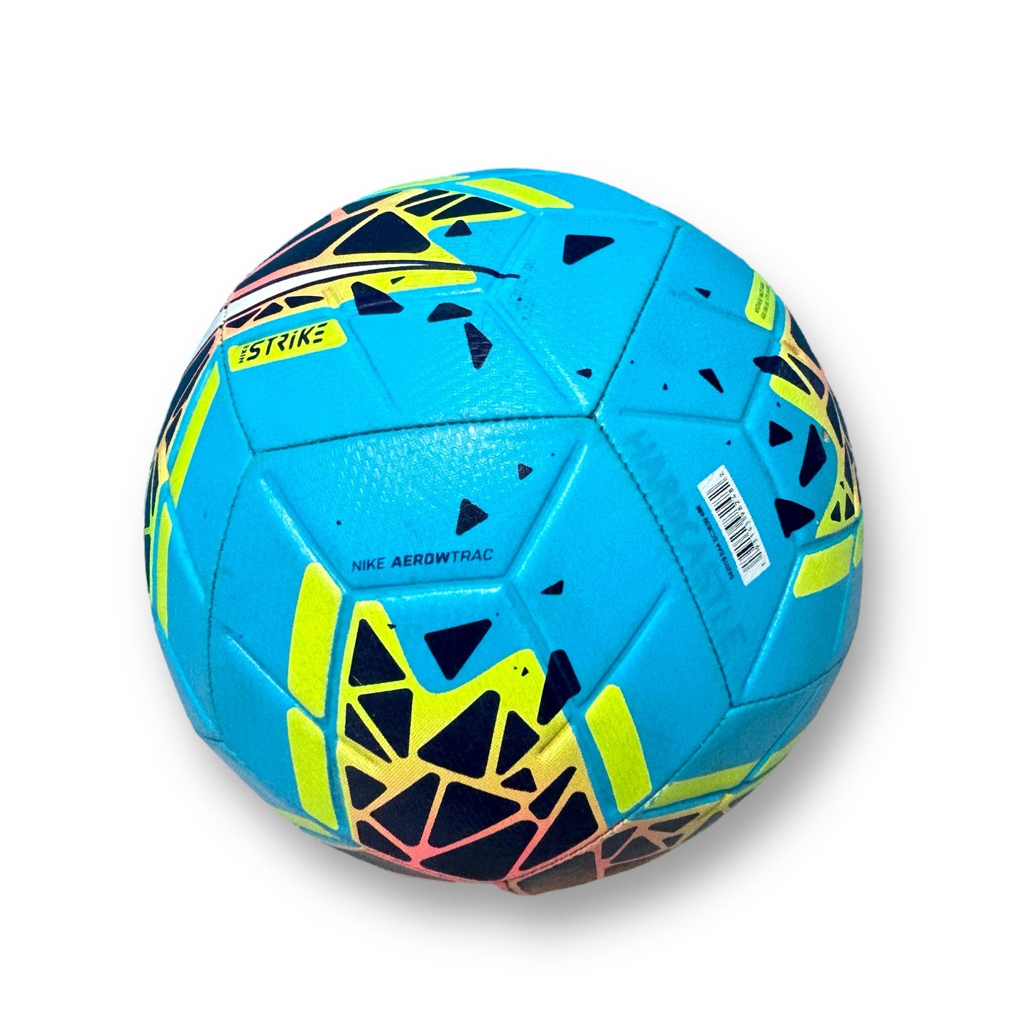 Nike Blue Hero White Obsidian Strike Soccer Ball, Size 4