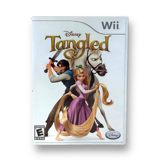 Nintendo Wii Disney Tangled Rapunzel Video Game