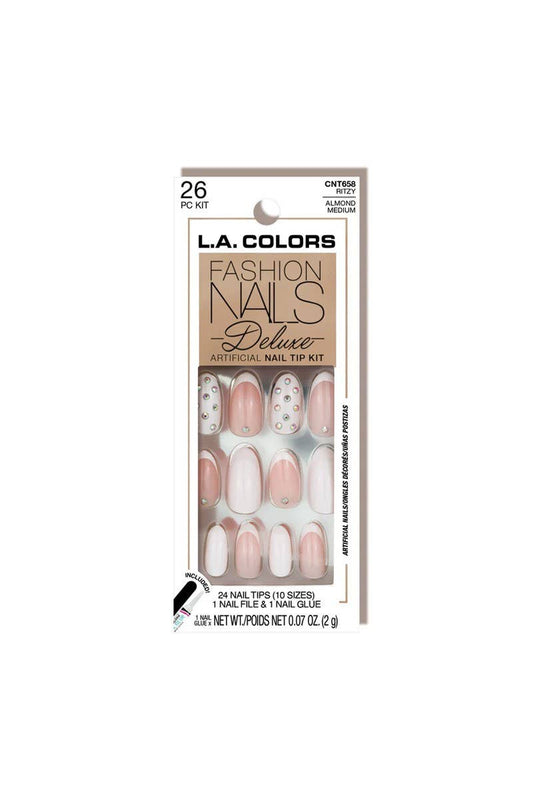 NEW! LA Colors Ritzy Fashion Deluxe Artificial Nail Tip Kit