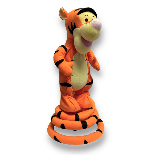 Disney Turbo Tail Tigger Coiled Bouncing & Singing Plush Toy