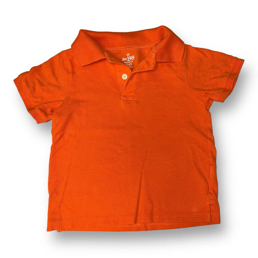 Boys Children's Place Size 4T Orange Short Sleeve Polo Shirt