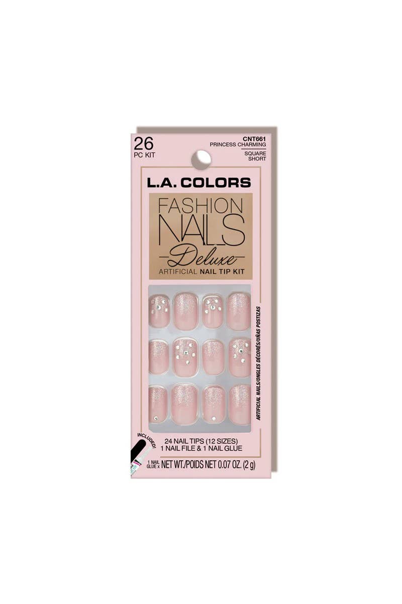 NEW! LA Colors Princess Charming Deluxe Artificial Nail Tip Kit