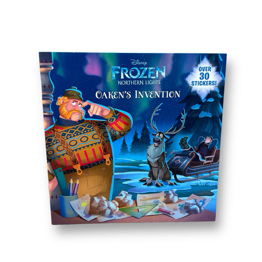 NEW! Disney Frozen Northern Lights: Oaken's Invention Sticker Book