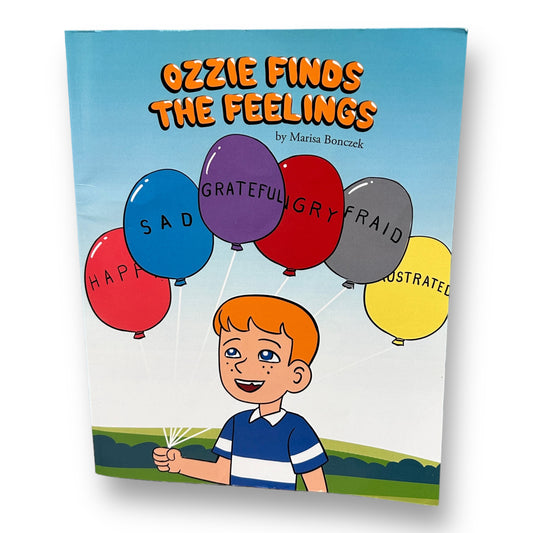 Ozzie Finds the Feelings Paperback Book