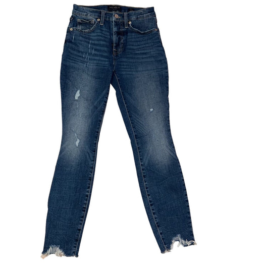 Junior Girls Lucky Brand Size 0 High Rise Skinny Bridgette Jeans