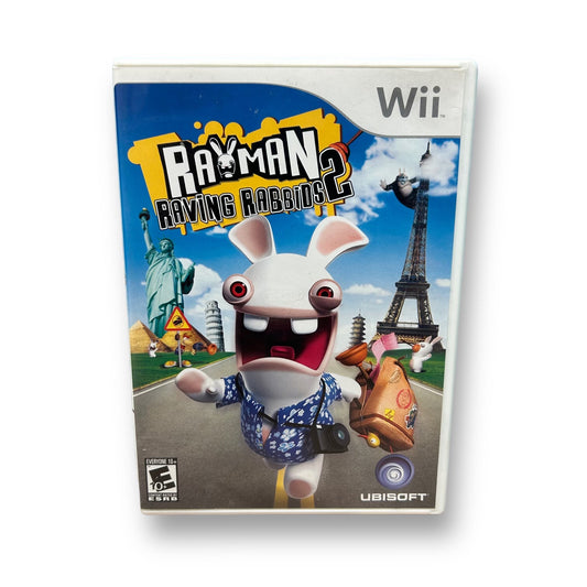 Nintendo Wii Raving Rabbids 2 Video Game