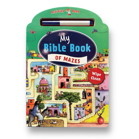 My Bible Book of Mazes Wipe Clean Activity Book