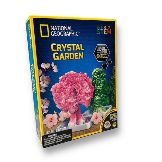 NEW! National Geographic Crystal Garden STEM Play-Learning Kit