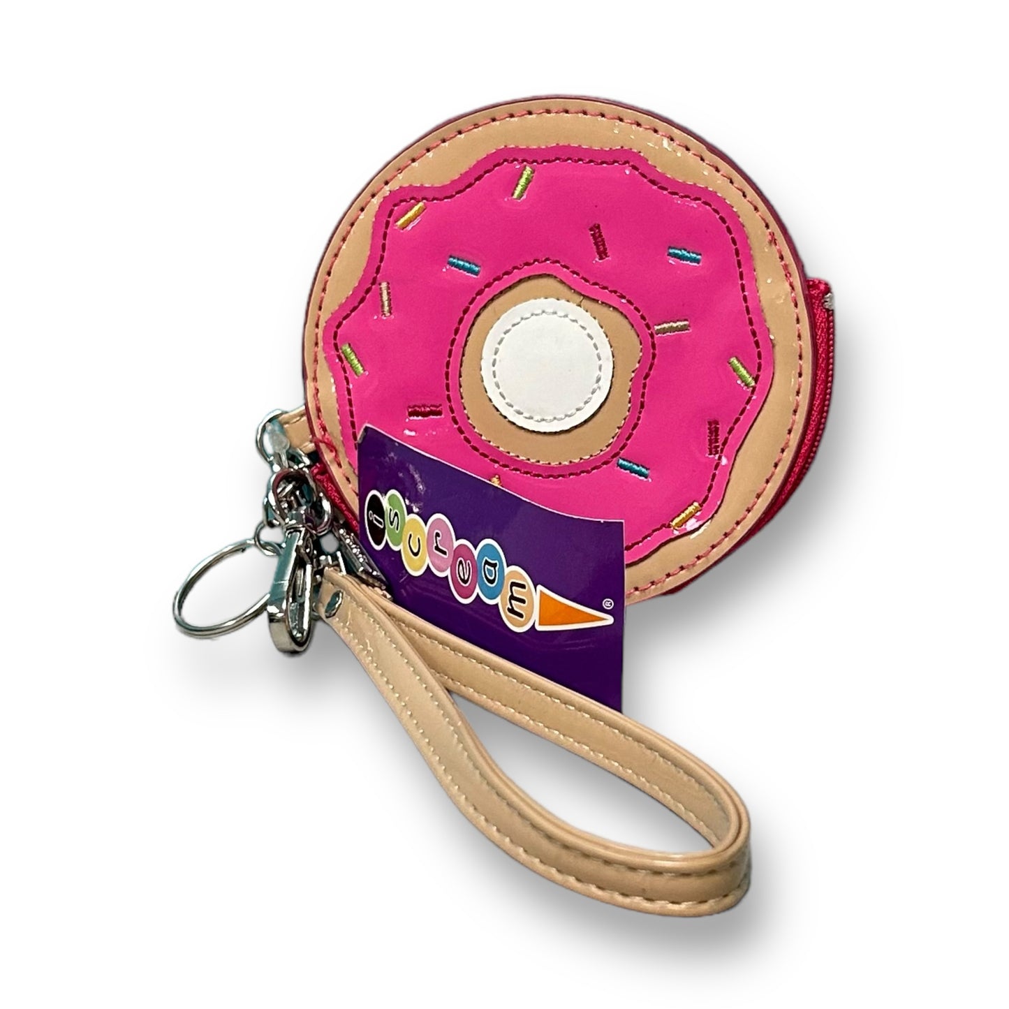 NEW! Iscream Donut Mini Purse Keychain Wristlet