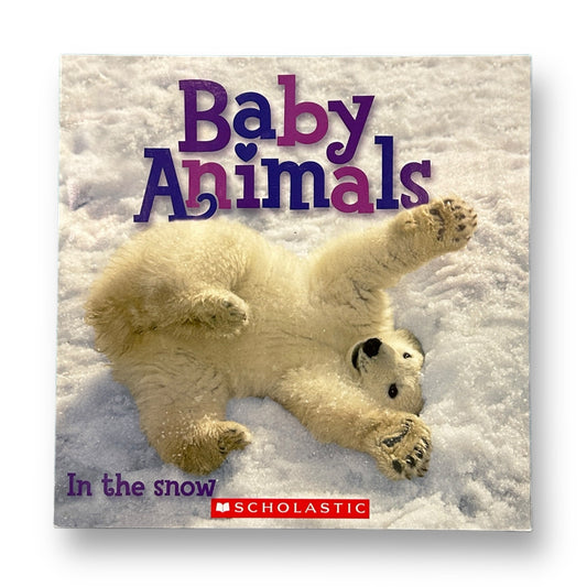 Baby Animals: In the Snow Paperback Book