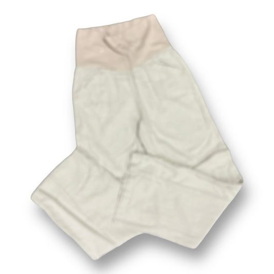 Xhilaration Size M Light Khaki Cotton Blend Maternity Pants