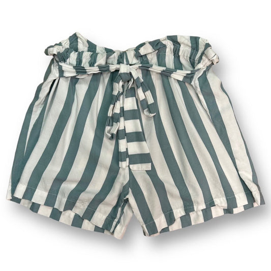 Girls Joyous and Free Size 12 Blue & White Striped Boho Shorts