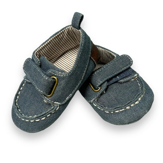 Children's Place Baby Boy Size 6-12 Months Denim Shoes