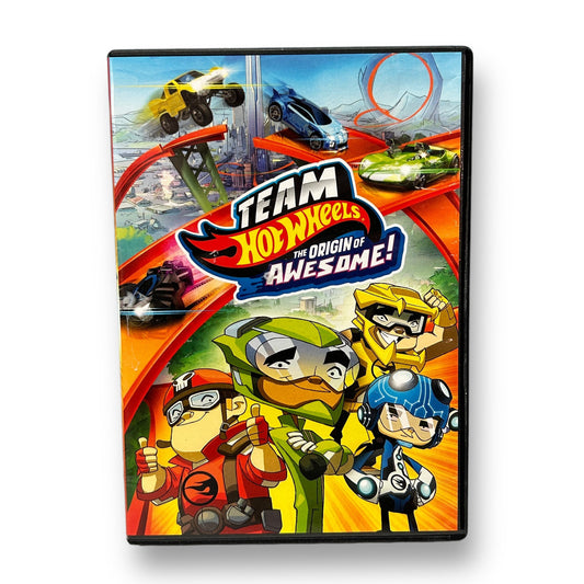 Team Hot Wheels The Origin of Awesome! DVD