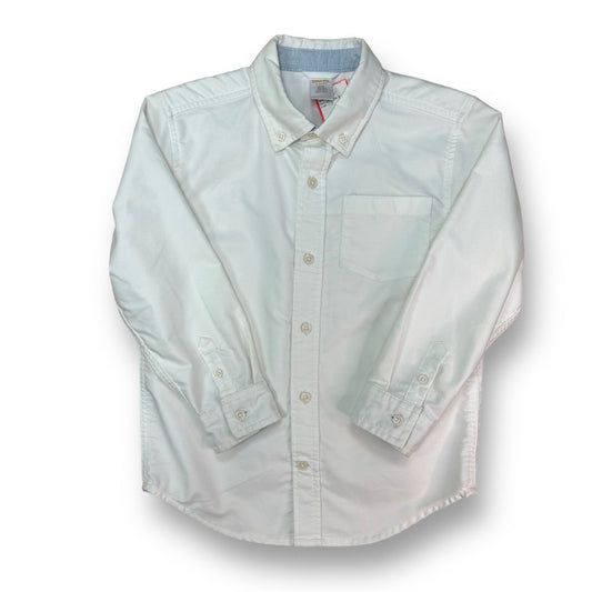 Boys Gymboree Size 5/6 White Button Down Shirt