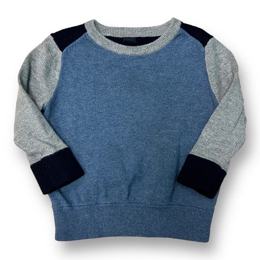 Boys Gap Size 18-24 Months Blue/Gray Knit Sweater