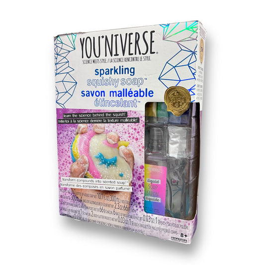 NEW! You'Niverse Sparkling Squisky Soap Science Craft Kit