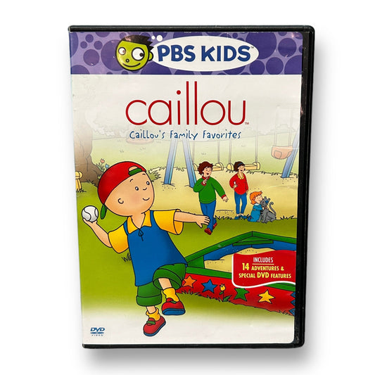 PBS Caillou DVD: Caillou's Family Favorites
