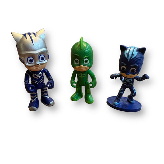 PJ Masks: Gekko & Cat Boy 3 Figurine Set