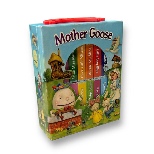 Mother Goose 12 Board Book Nursery Rhymes Collection