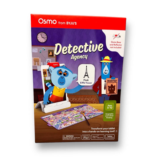 NEW! OSMO Detective Agency Tablet Game for iPad & Fire Tablets