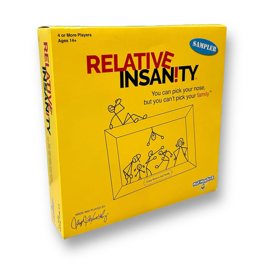 Relative Insanity Family Board Game