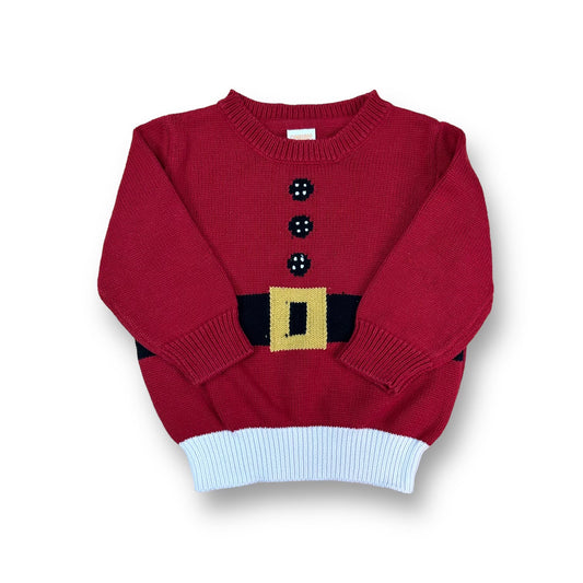 Boys Gymboree Size 12-18 Months Red Santa Sweater