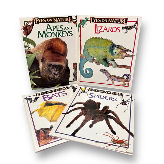 Eyes on Nature: Spiders, Monkeys, Bats, & Lizards Book Collection